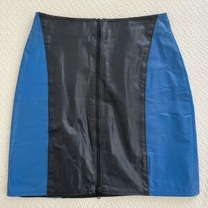 Iconic, one-of-a-kind vintage leather miniskirt